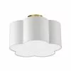 Dainolite Phlox 15-in White Contemporary/Modern LED Flush Mount Light -Dainolite Shop 331051848 MainImage 001