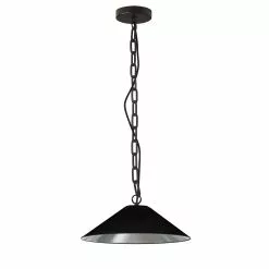 Dainolite Presley 20-in Black 1-Light Transitional Kitchen Island Light