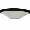 Dainolite Pietra 34-in Black Transitional LED Flush Mount Light -Dainolite Shop 331051898 MainImage 001