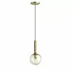 Dainolite Tara 6-in Aged Brass 1-Light Modern/Contemporary Kitchen Island Light