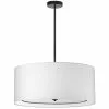 Dainolite Porscha 30-in White 4-Light Modern/Contemporary Pendant Light
