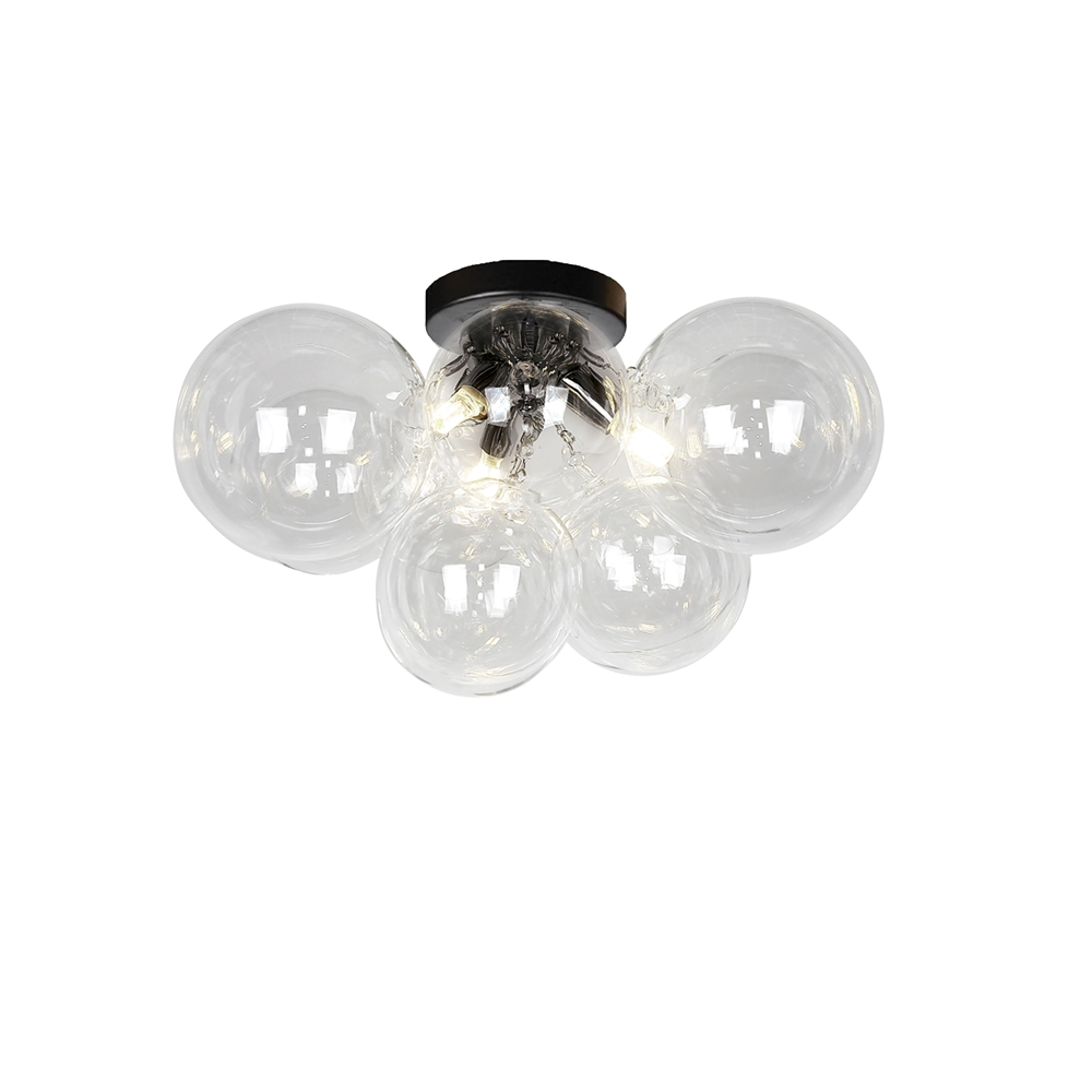 Dainolite Comet 14.25-in Black Contemporary/Modern LED Flush Mount Light 3 Dainolite Comet 14.25-in Black Contemporary/Modern LED Flush Mount Light
