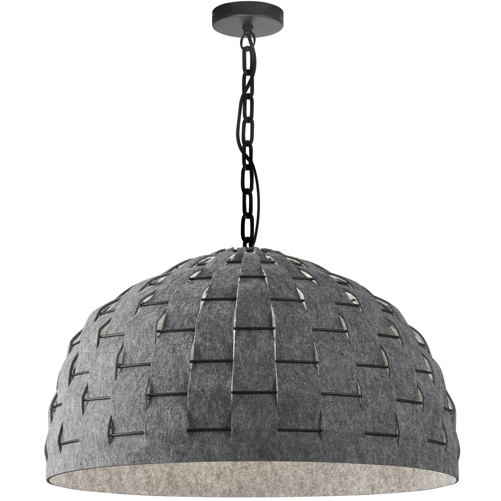 Dainolite Priscilla 24-in Grey 1-Light Modern/Contemporary Pendant Light 3 Dainolite Priscilla 24-in Grey 1-Light Modern/Contemporary Pendant Light