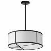 Dainolite Pernia 19-in Black 4-Light Modern/Contemporary Pendant Light