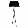 Dainolite Gabriela 61.5-in Black Tripod Floor Lamp