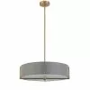 Dainolite Preston 20.75-in Grey 4-Light Modern/Contemporary Pendant Light