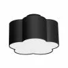 Dainolite Phlox 15-in Black Contemporary/Modern LED Flush Mount Light 2 Dainolite Phlox 15-in Black Contemporary/Modern LED Flush Mount Light -Dainolite Shop 331052062 MainImage 001
