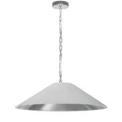 Dainolite Presley 32-in White 1-Light Transitional Kitchen Island Light