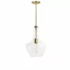 Dainolite Petalite 10.25-in Aged Brass 1-Light Modern/Contemporary Kitchen Island Light 2 Dainolite Petalite 10.25-in Aged Brass 1-Light Modern/Contemporary Kitchen Island Light -Dainolite Shop 331052120 MainImage 001
