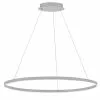 Dainolite Circulo 32-in Silver 1-Light Modern/Contemporary Pendant Light -Dainolite Shop 331052185 MainImage 001