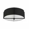 Dainolite 15-in Black 3-Light Semi-Flush Mount Light -Dainolite Shop 331052199 MainImage 001